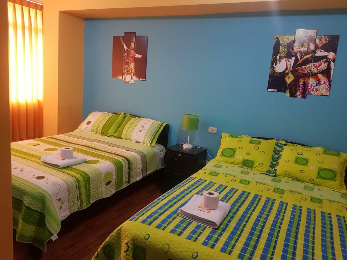 Hostal Los Pinos Уанкайо Экстерьер фото
